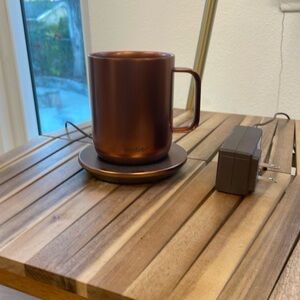 Excellent Condition! Ember Mug Metallic Series with Charger